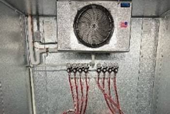 walk-in cooler short draw draft system